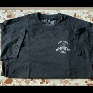 Sketchy Tank Good Times Bad Friends Tee